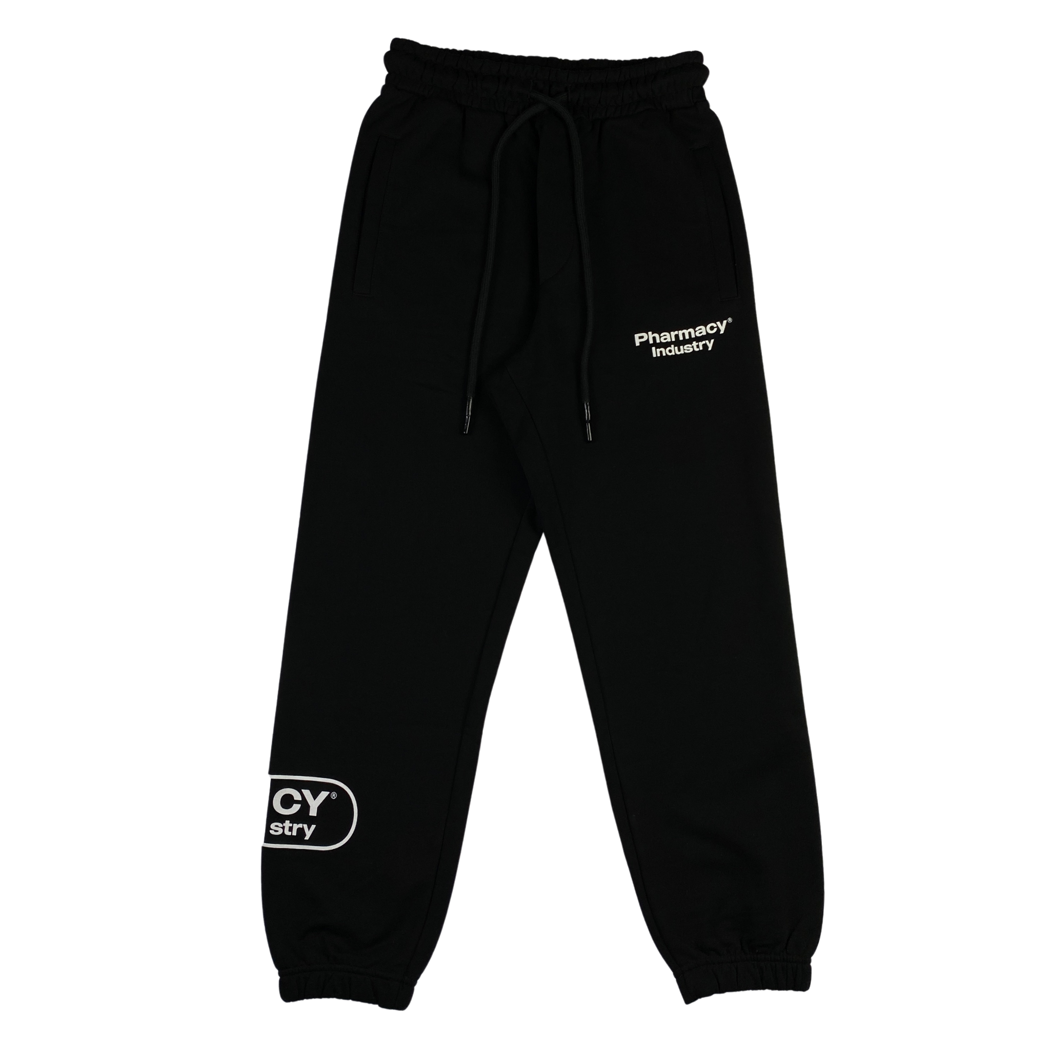 Pantalone tuta Pharmacy Industry nero loghi piccoli - Tg. S