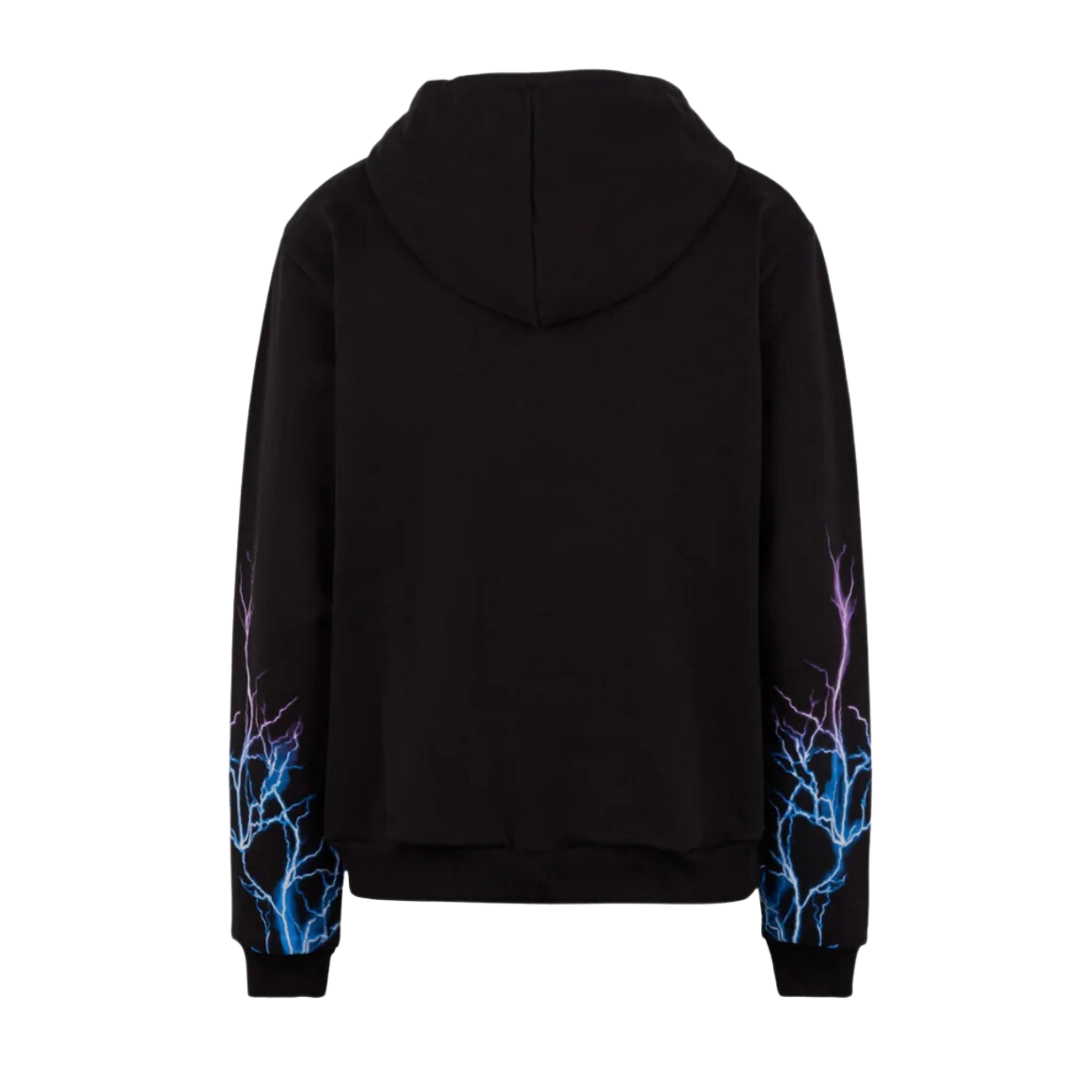 Phobia felpa fulmini — streetwear tecnico d'archivio — IlBotteghino