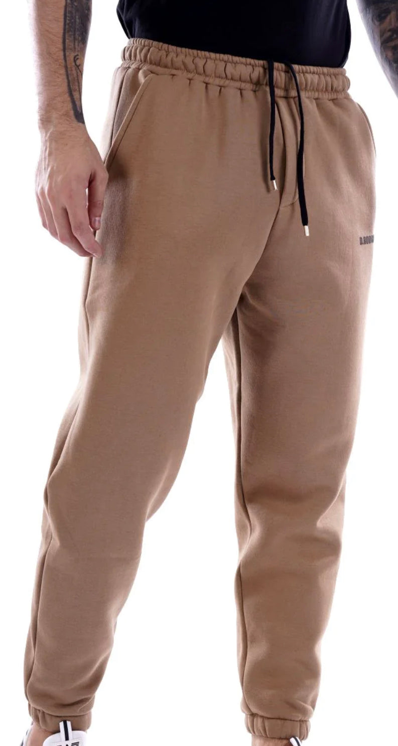 Diego Rodriguez pantalone tuta beige — streetwear d'archivio — IlBotteghino
