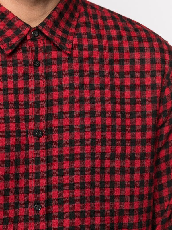 Dsquared2 camicia flanella scacchi — sartoria italiana d'archivio — IlBotteghino