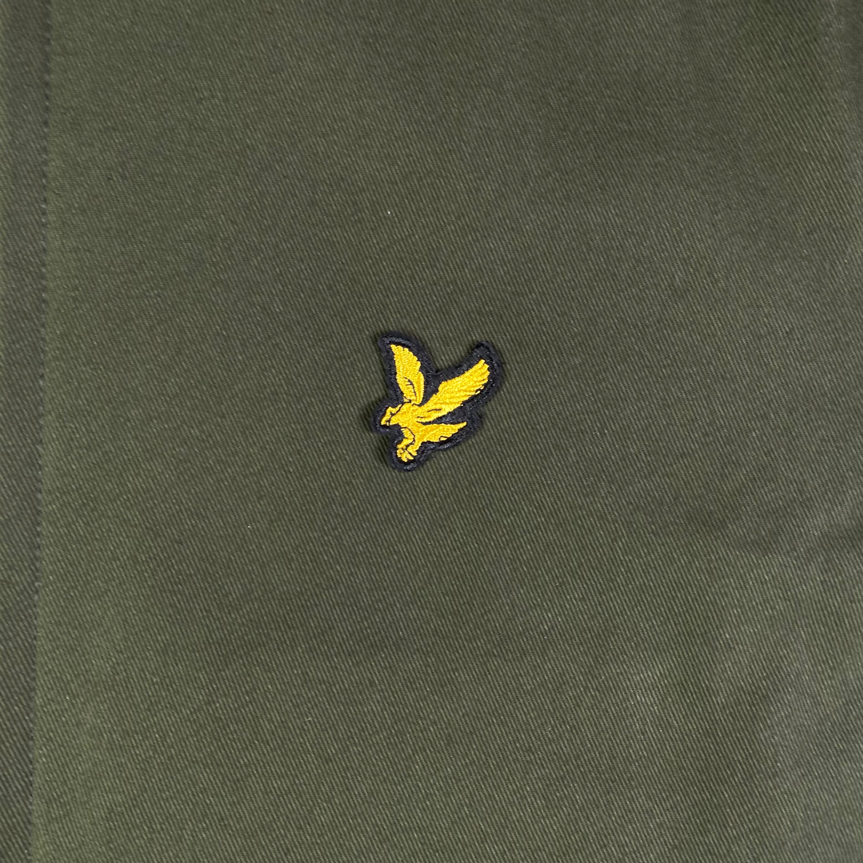 Lyle & Scott felpa verde — moda britannica d'archivio — IlBotteghino