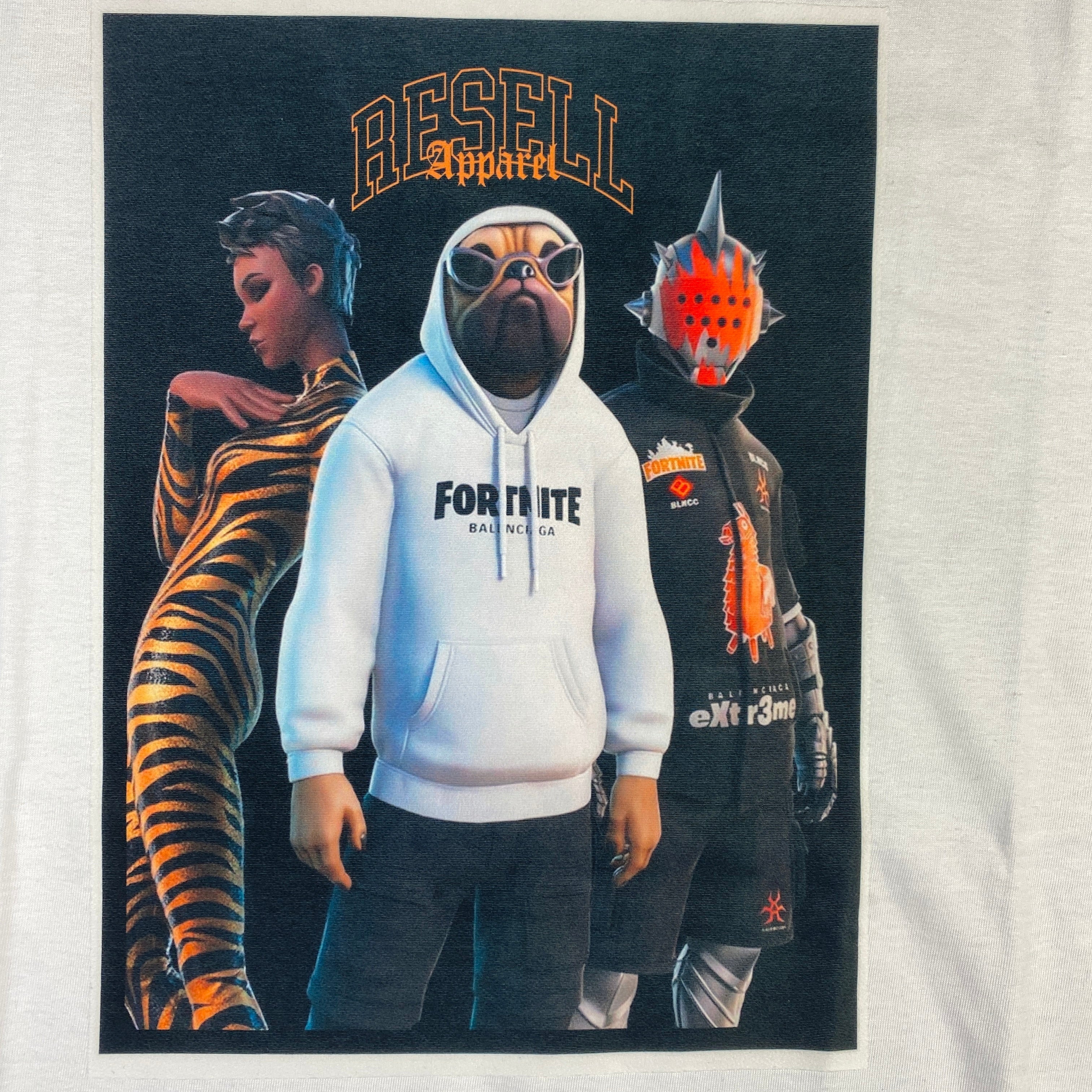 Resell t-shirt Fortnite — streetwear d'archivio — IlBotteghino