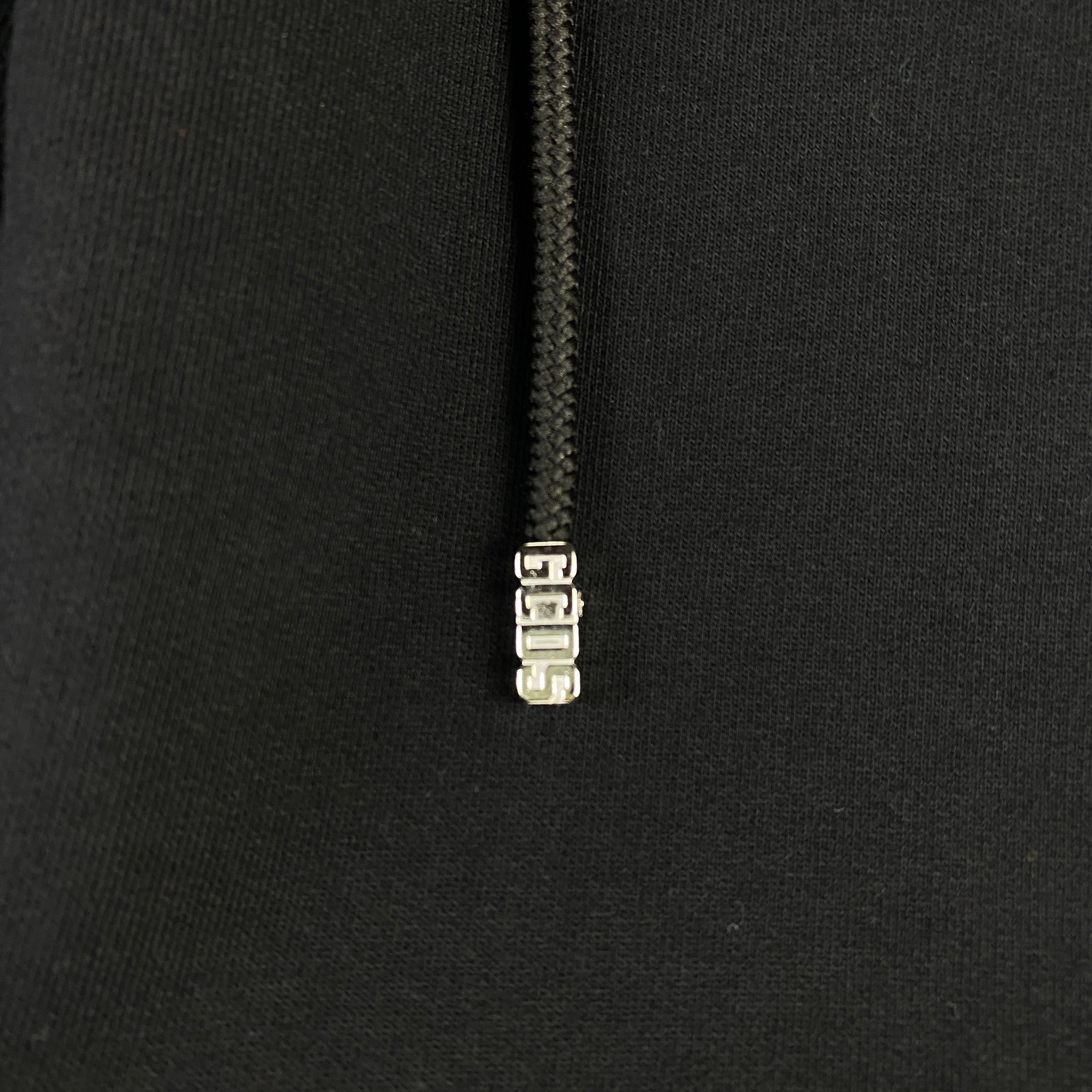 GCDS pantalone tuta nero — archivio moda streetwear — IlBotteghino