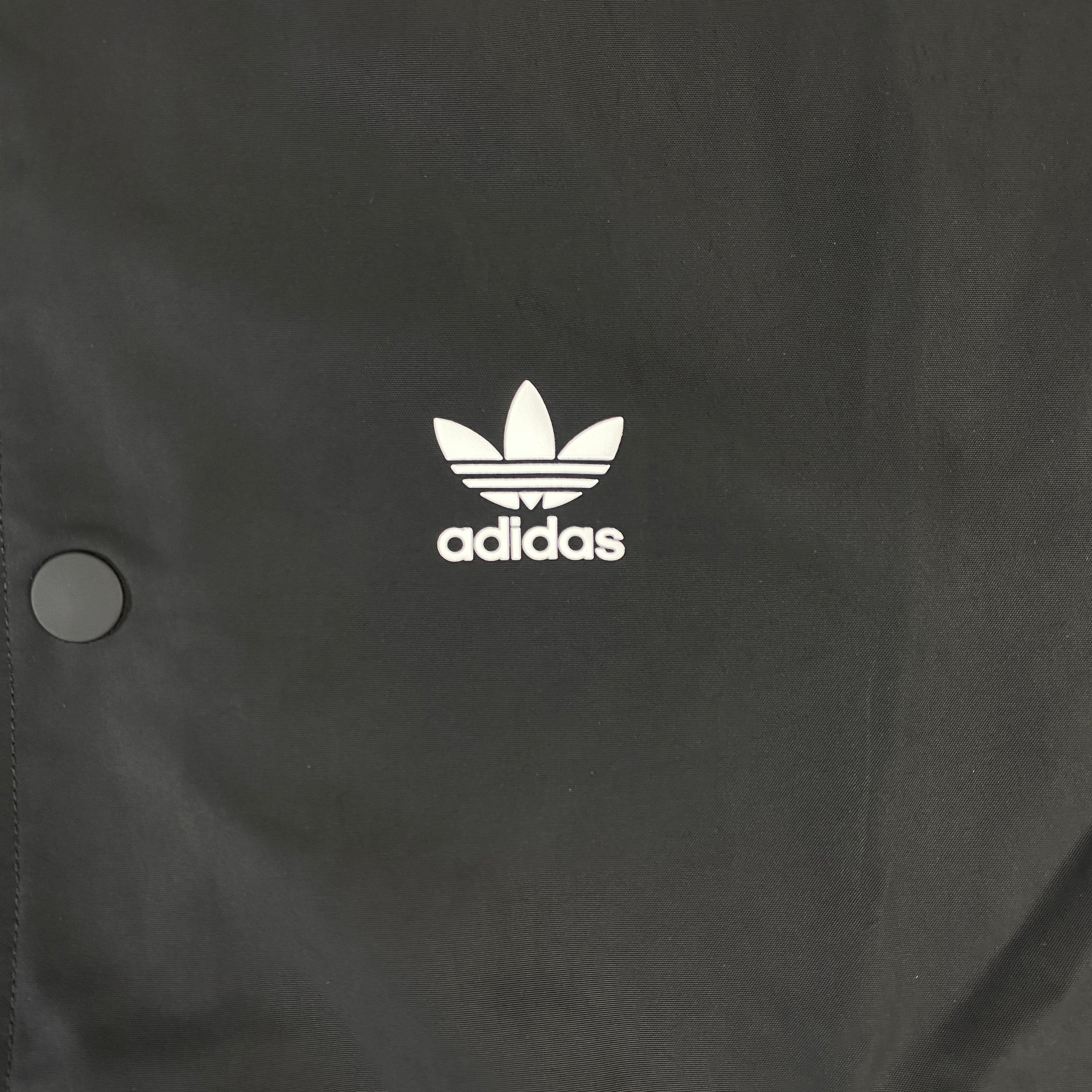 Adidas giacchino antivento nero — sportswear d'archivio — IlBotteghino