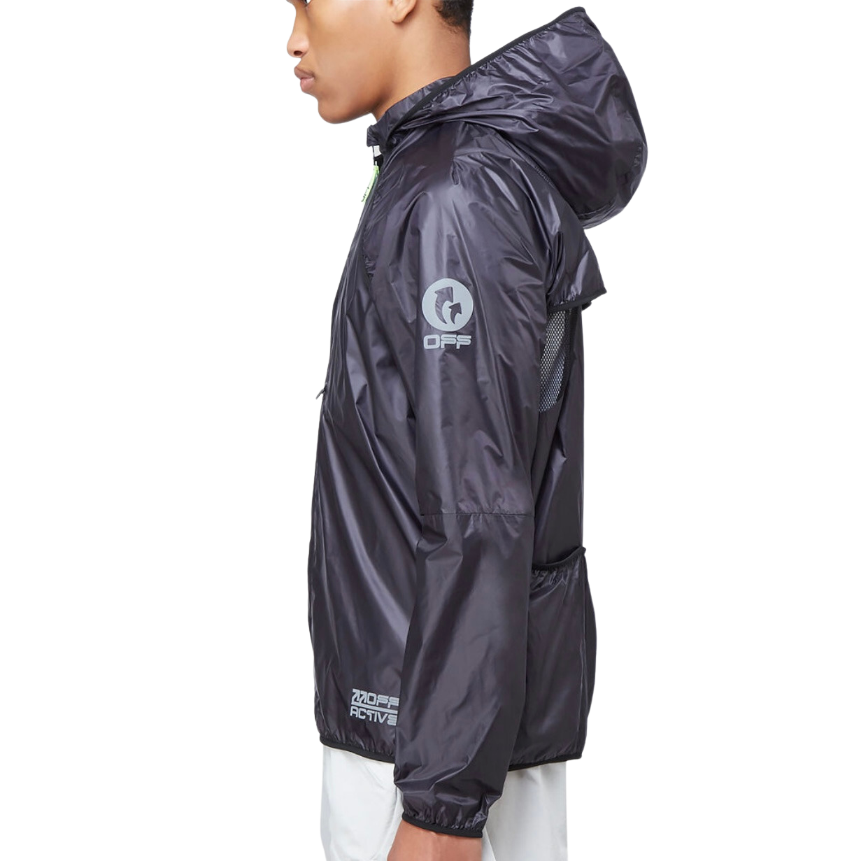 Off-White giacca Running Multi Use — streetwear di lusso d'archivio — IlBotteghino