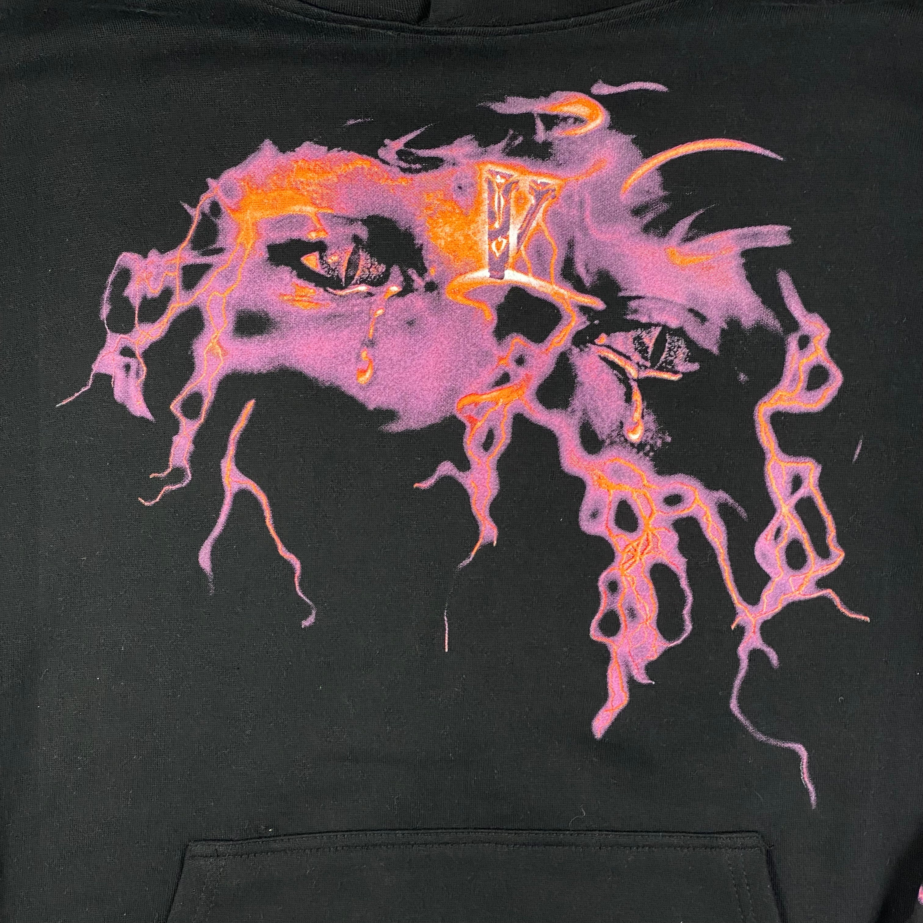 Vlone x Never Broke Again felpa nera — streetwear d'archivio — IlBotteghino