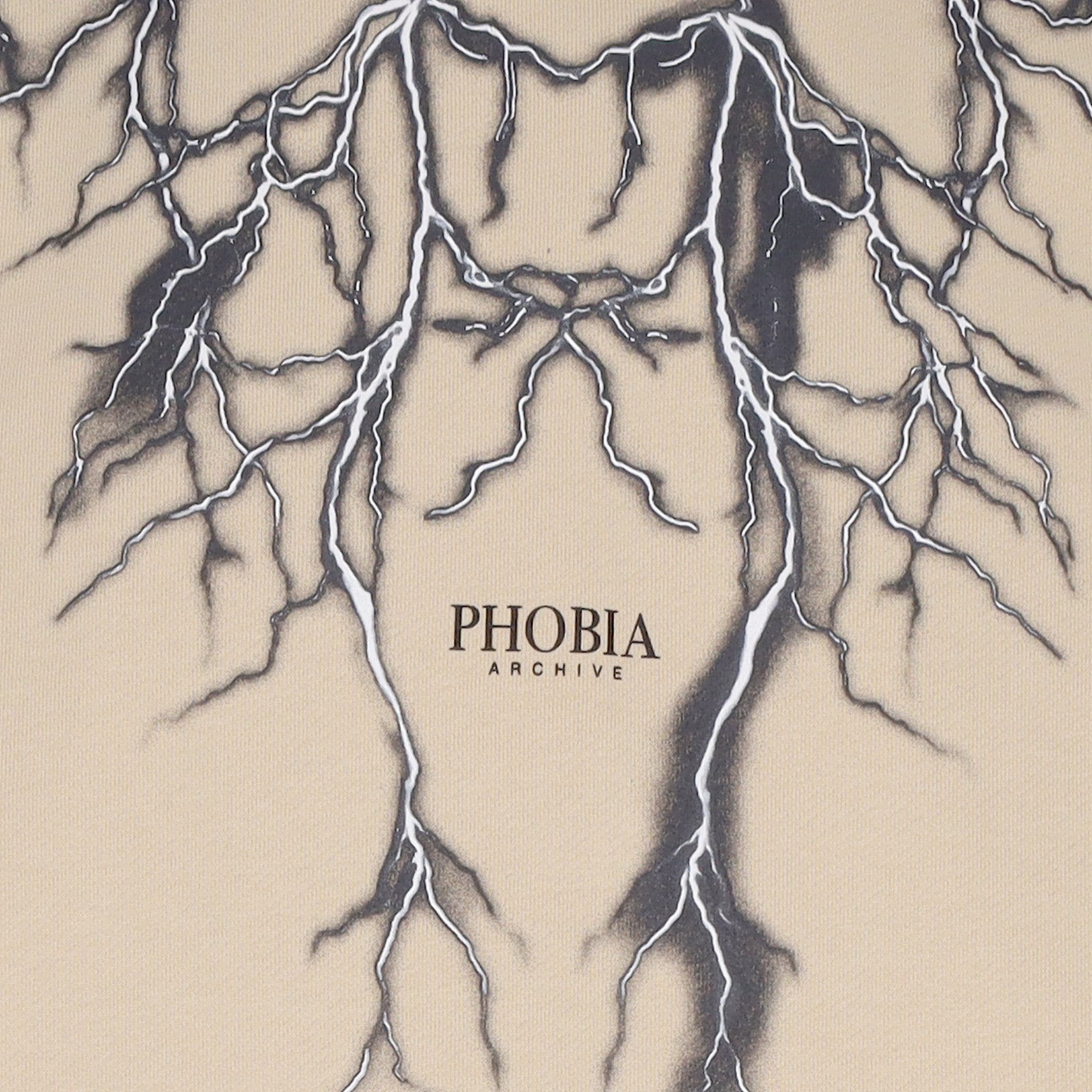 Phobia felpa fulmini fronte — pezzo unico d'archivio — IlBotteghino