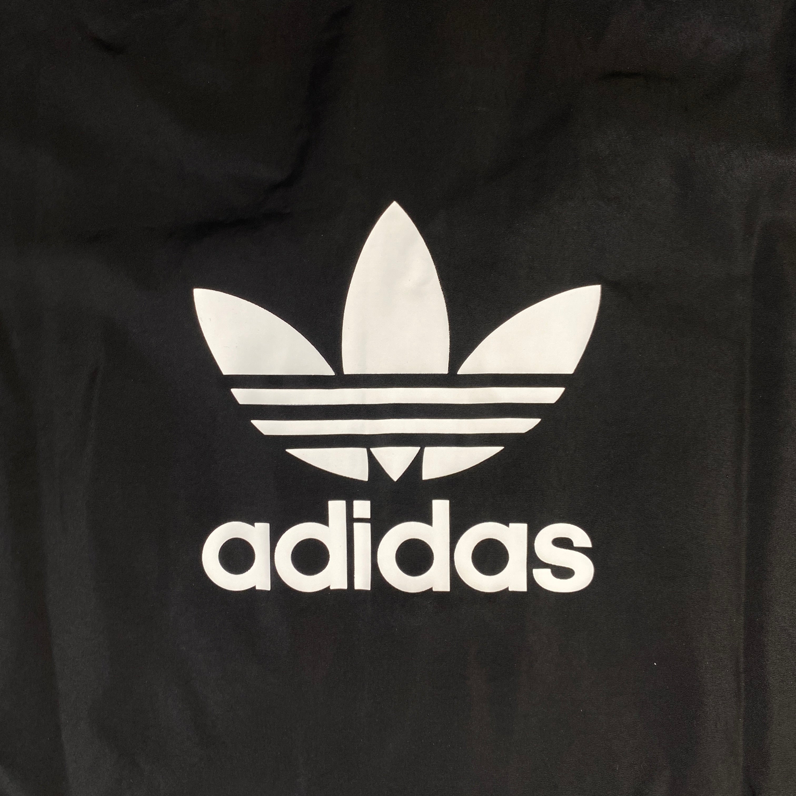 Adidas giacchino antivento nero — pezzo unico d'archivio — IlBotteghino