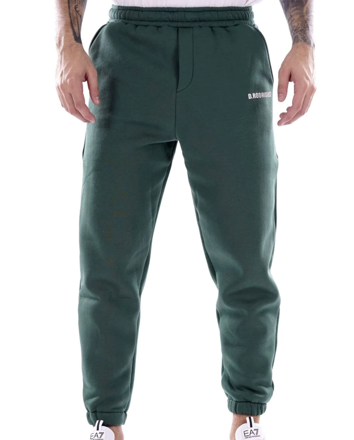 Pantalone tuta Diego Rodriguez verde, taglia L — IlBotteghino